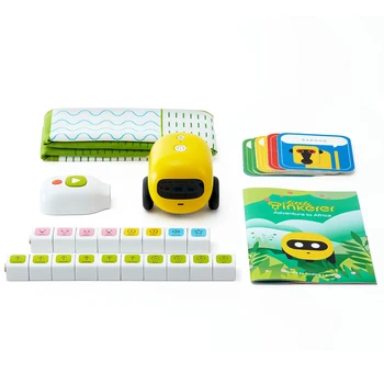 

Mangobot Visual No Screen Programming Type Enlightenment Building Block Secretly Teaches Coding Steam Robot Toy for Children Kid