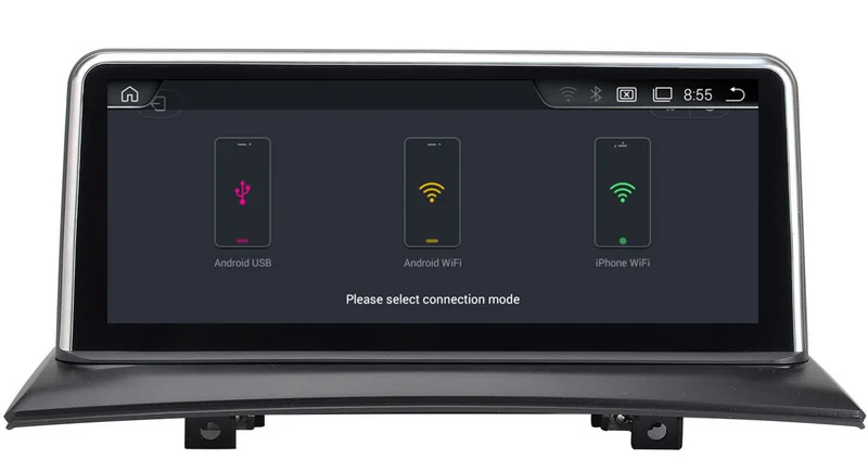 Автомобильный мультимедийный плеер ID6 10 25 дюйма Android 7 1 GPS навигация для BMW X3 E83 2004