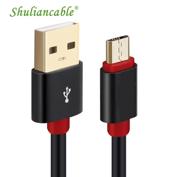 

10pcs/lot Wholesale Micro USB Cable Fast Charging line for Android Phone Data Sync Charger Cable Smart Phone 1M 1.5M 2M3M