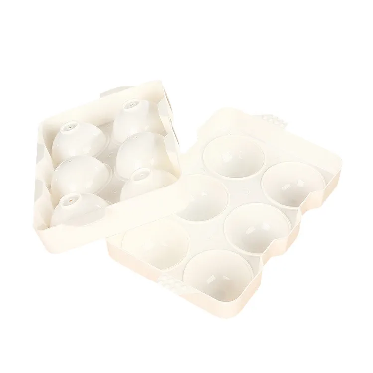 

Ice Cube Mold, Ice Ball Mold Sphere Ice Round Silicone Ice Mold with Lid #0725