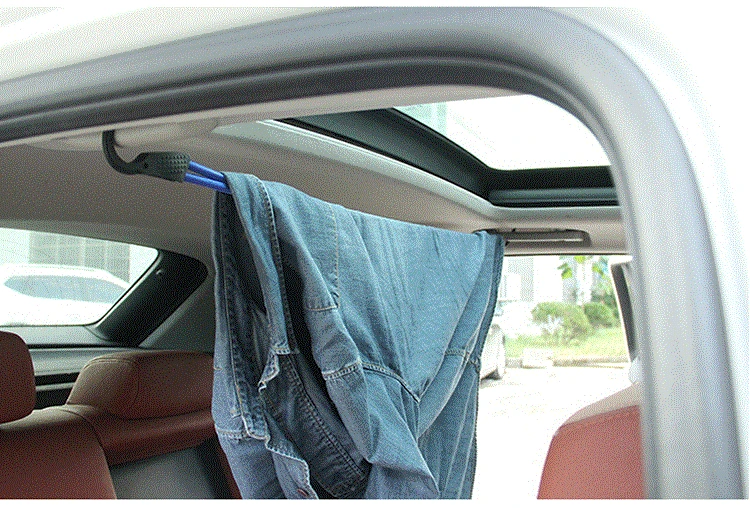 1 Pcs 3m Universal Car Interior Accessories Adjustable Elastic Rope Fixed Rear Trunk Straps Clothing Hook Strong Plasticity