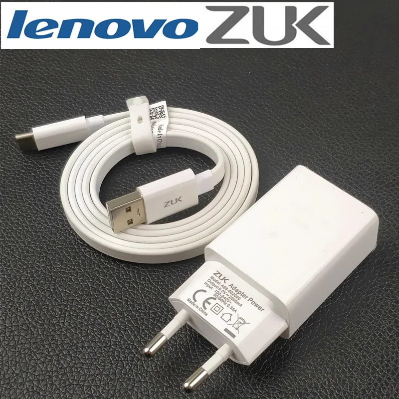 

Original EU lenovo zuk z2 Charger 5v/2a Travel Adapter Charge USB 3.0 Type C Cable For ZUK Z2 PRO Z1 Edge Plus Smartphone