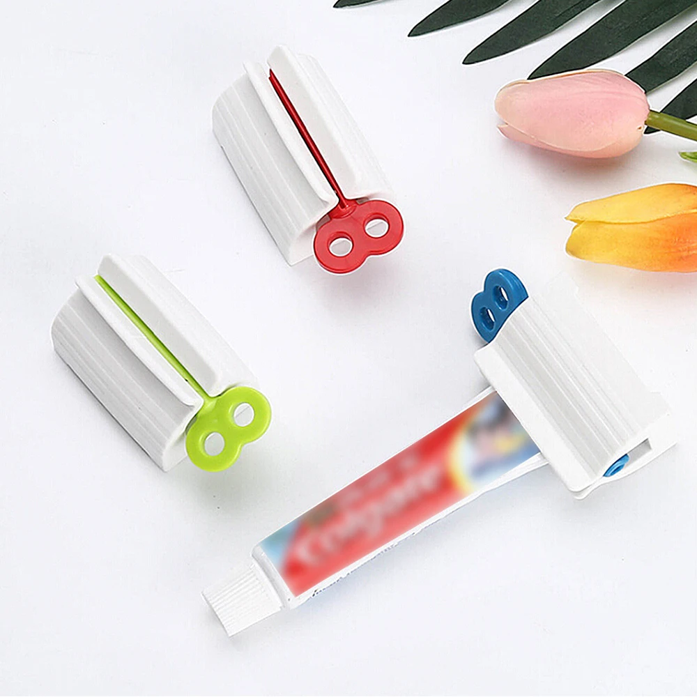 HOOMIN Household Merchandises Bathroom Product Manual Toothpaste Squeezer Facial Cleanser Squeezer Easy Cleaning