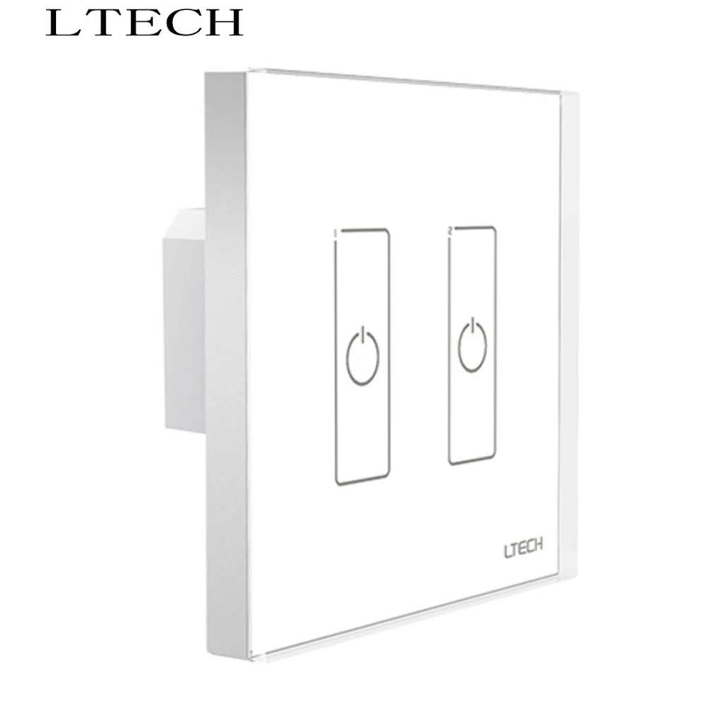 

Xnbada LTECH EXC2 Dimming Touch Panel AC100~240V Input 2.4GHz DMX512 Output 2 Zones LED Controller For Led Strip Light Tape