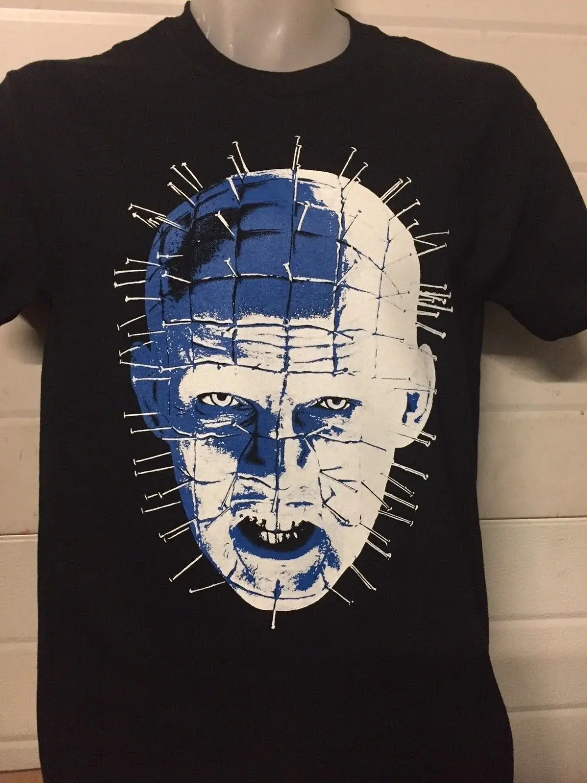 PINHEAD HELLRAISER фильм ужасов футболка Sam Рэйми Клайв Баркер Dvd плакат Мужская Забавный