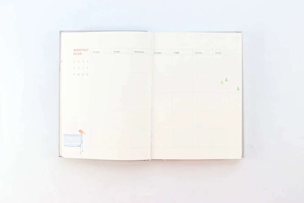 Domikee 2019 Новый Классический дневник в твердом переплете ежедневно блокноты-органайзеры, милые школьные человек органайзер для планирования