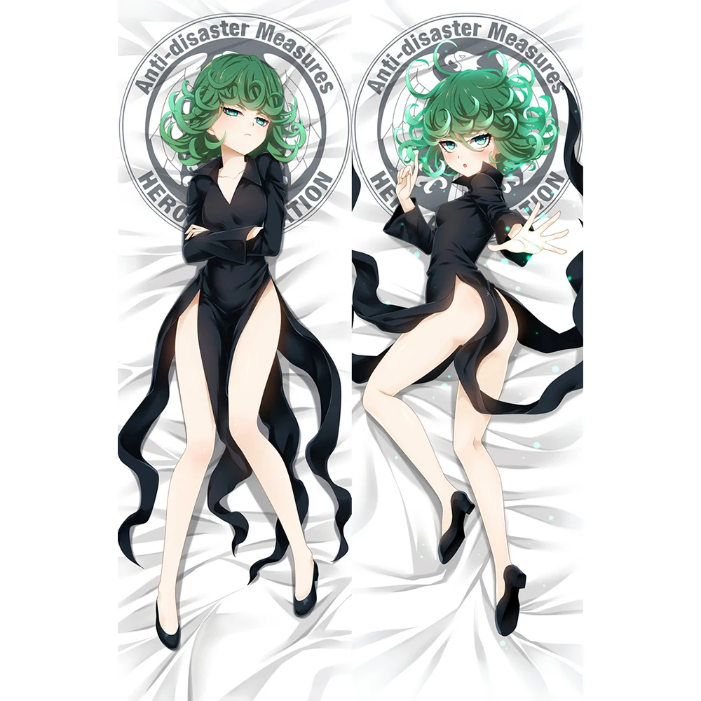 Новый оригинальный ONE PUNCH MAN tatsumaki аниме японская длинная подушка д...