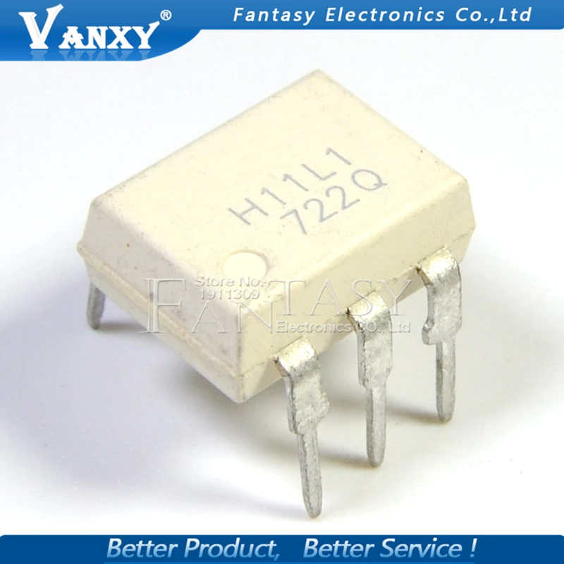 10PCS H11L1M DIP6 H11L1 DIP new and original IC-in Integrated Circuits ...