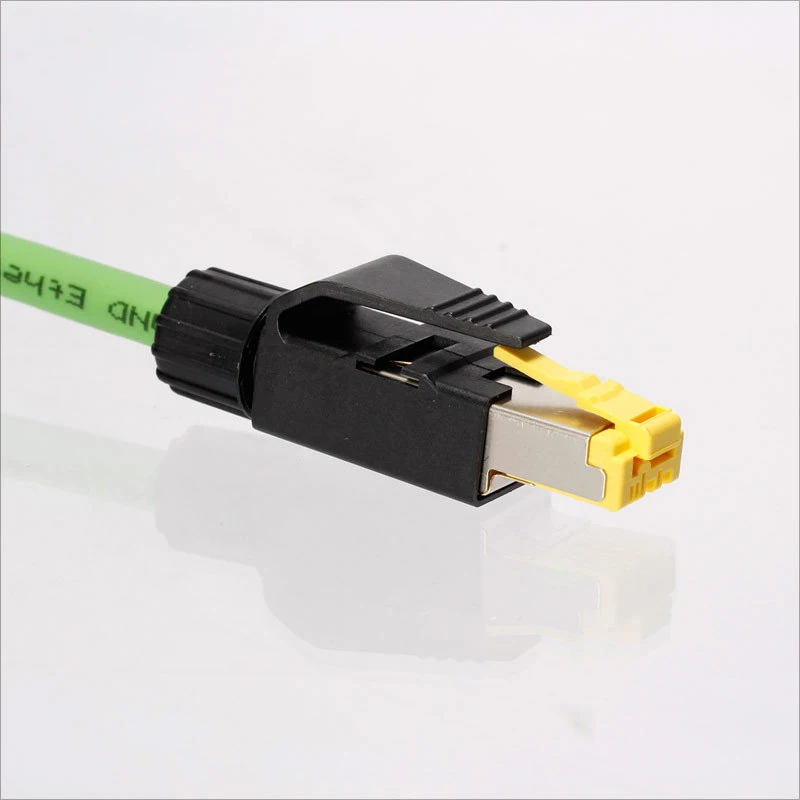 Промышленный Ethernet Profinet / Ethercat agrement RJ45 разъем Cat5e/6 4Pin RJ45|Соединители| |