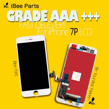 

50PCS For Tianma & Shenchao Pantalla AAA For iPhone 7 Plus LCD Display Touch Screen Assembly Replacement without dhl fee