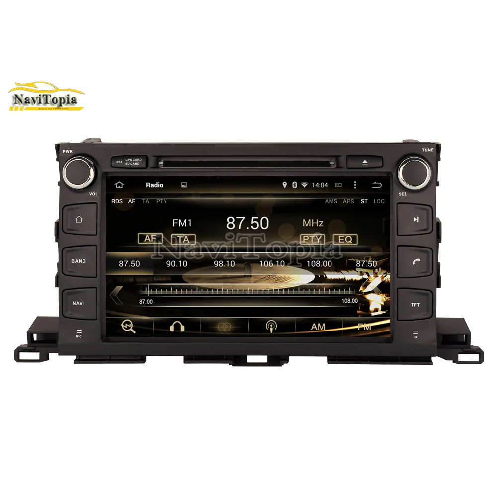 Top NAVITOPIA 4G RAM 64G ROM PX6 Six Core Android 9.0 Car DVD Player GPS Navigation for Toyota Highlander/XU50 2014 2015 2016 2017- 10 Top NAVITOPIA 4G RAM 64G ROM PX6 Six Core Android 9.0 Car DVD Player GPS Navigation for Toyota Highlander/XU50 2014 2015 2016 2017- 10