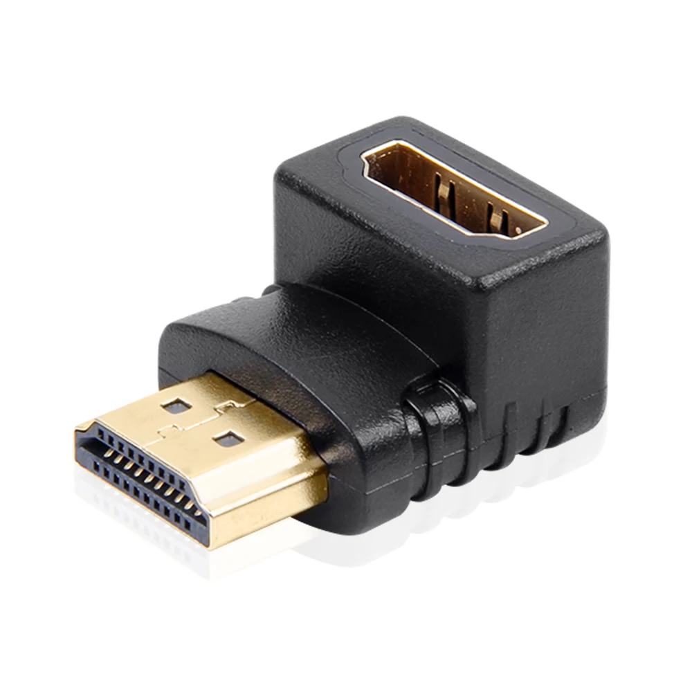 HDMI Мужской к HDMI Женский кабель адаптер конвертер мини HDMI адаптер удлинитель 90/270 градусов угол для 1080P HDTV