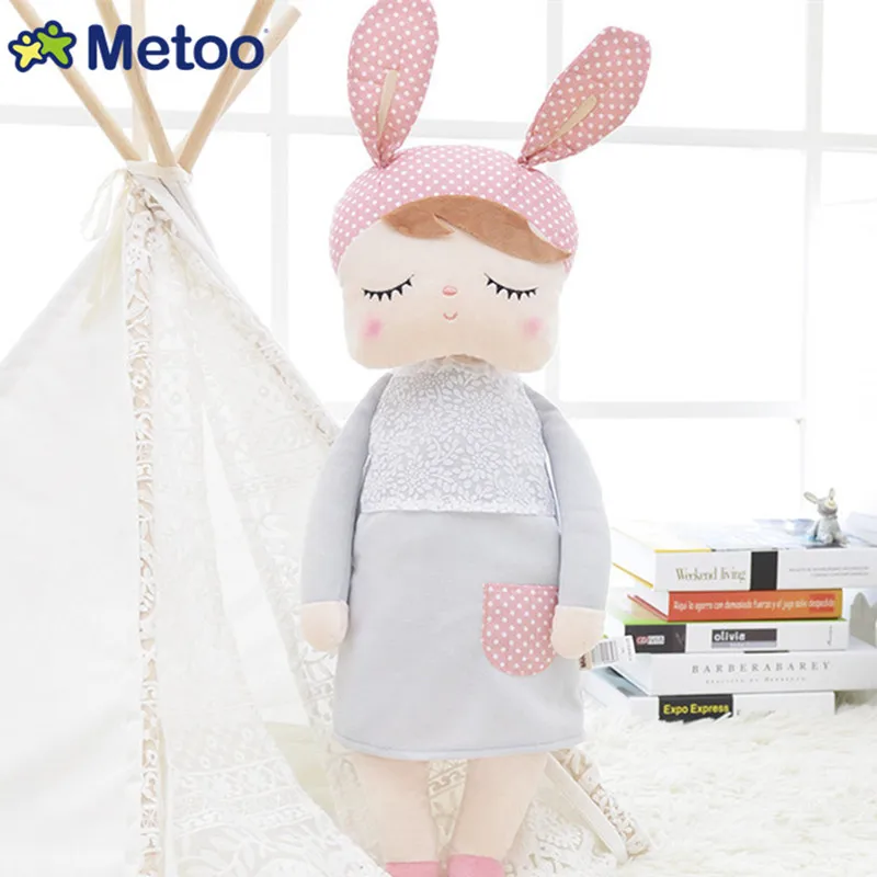 

1 Pc Doll Metoo Angela Soft Plush Toys for Girls Children Baby Birthday Christmas Gift Rabbit Girl Dolls