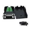 D-SUB DB15 VGA terminal 3 rows 15 pin plug breakout terminals screw type nut type 3+6 3+9 solderless connector ► Photo 2/6