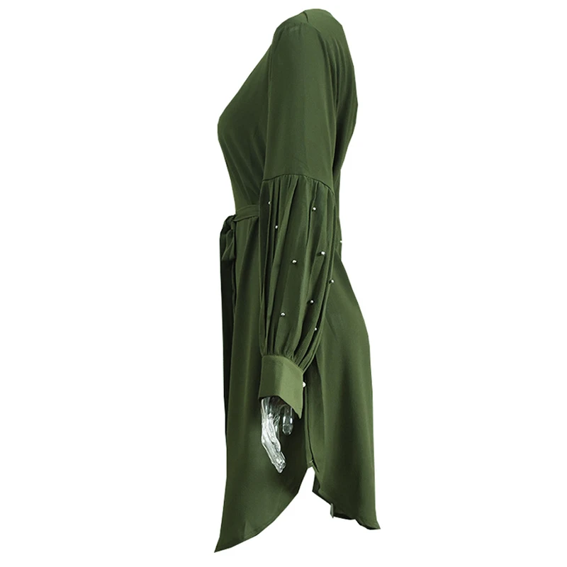 Plus Size 5XL Spring Summer Abaya Turkey Islam Arabic Muslim Long Top Women Musulman Saudi Arabe Long Tops Ropa Musulmana Mujer