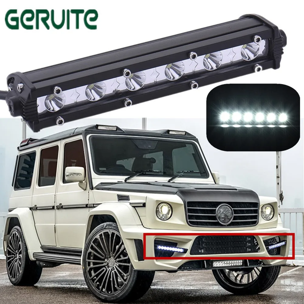 

18W Car LED Work Light Bar for C Chips Waterproof Offroad Car Work Bulb headlight ATV SUV 4WD Boat Truck for Jeep BMW