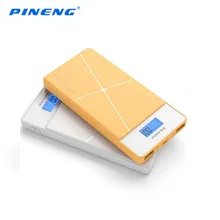 PN-983 Original PINENG 10000mAh Power Bank Quick charging Dual USB Power Bank Portable Color Mobile Power Bank with LED Display