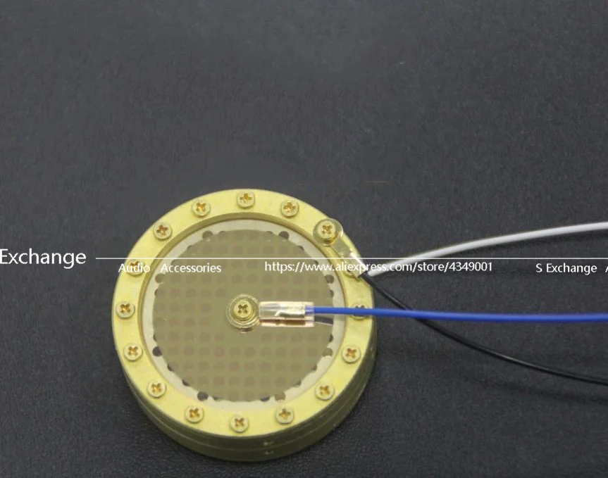 

Condenser Microphone Capsule !! 34mm Gold Diaphragms Capsule for Takstarisk BlueBird Microphone u87 Blue AMI