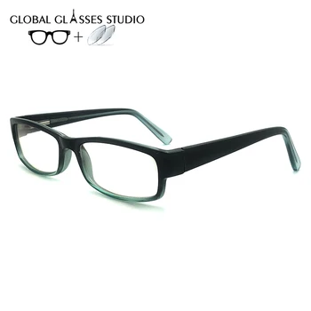 

Women Or Men Acetate Glasses Frame Eyewear Eyeglasses Reading Myopia Prescription Lens 1.56 Index A7410