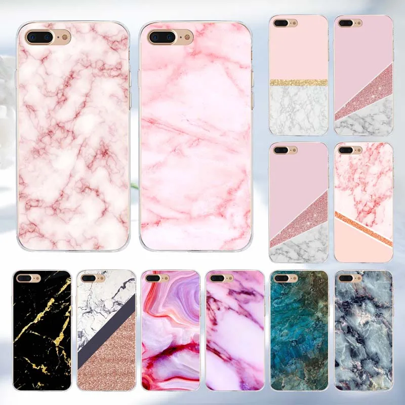 

Soft Phone Cover For Coque iphone 7 Case Luxury 3D Printed Marble Silicon TPU Thin Shell Funda For iphone 5 se 5s 6 6s 7 8 7plus