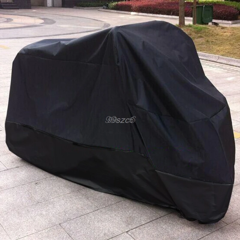Impermeable al aire libre moto UV Protector lluvia polvo bicicleta motocicleta cubierta L/XL/2XL nuevo DropShip