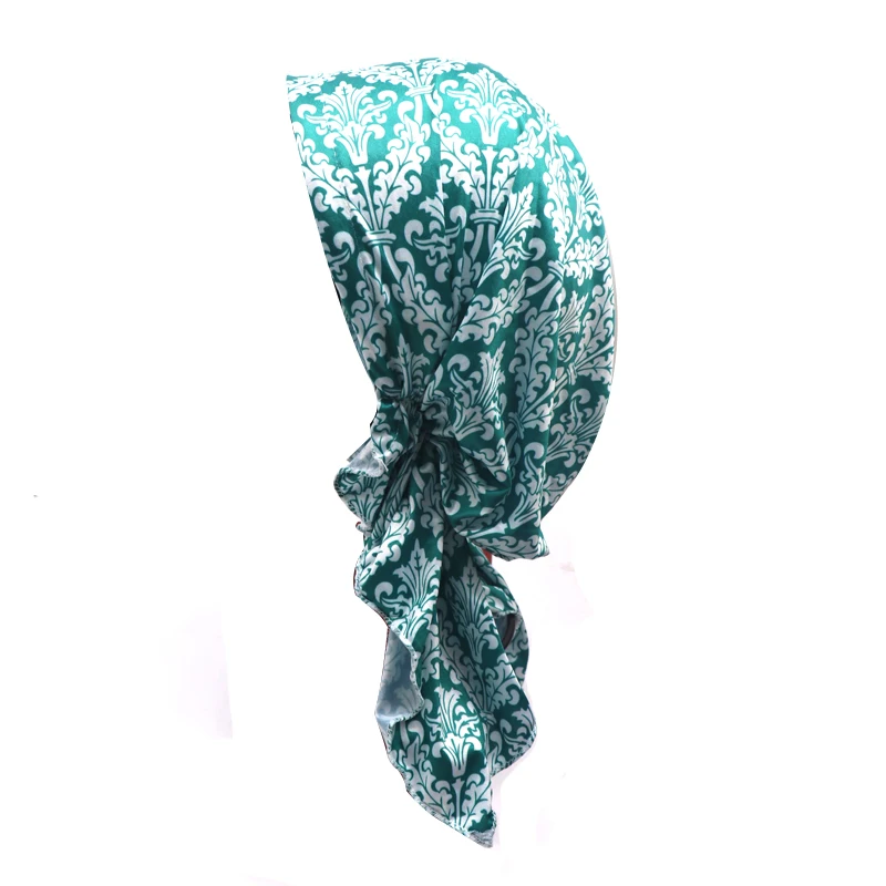 

Women's Skullies Beanies Women Spring Autumn Stretchy Flower Turban Caps Head Wrap Chemo Hat Pleated Caps Bonnet Homme Casquette