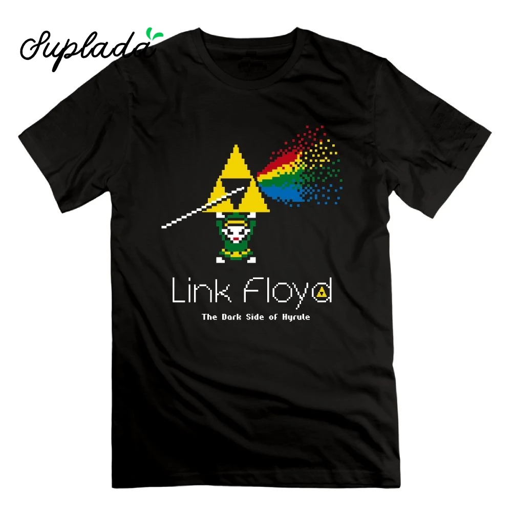 Suplada Легенда о Zelda Link Флойд Темная сторона Hyrule футболки Новинка хлопок O воротник