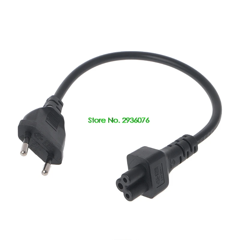 2018 New Power Adapter Cord EU 2 Pin Male To IEC 320 C5