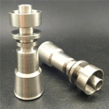 Domeless Titanium Nail 10 14mm Female Joint Wholesale Enail Dab Wax font b Vape b font