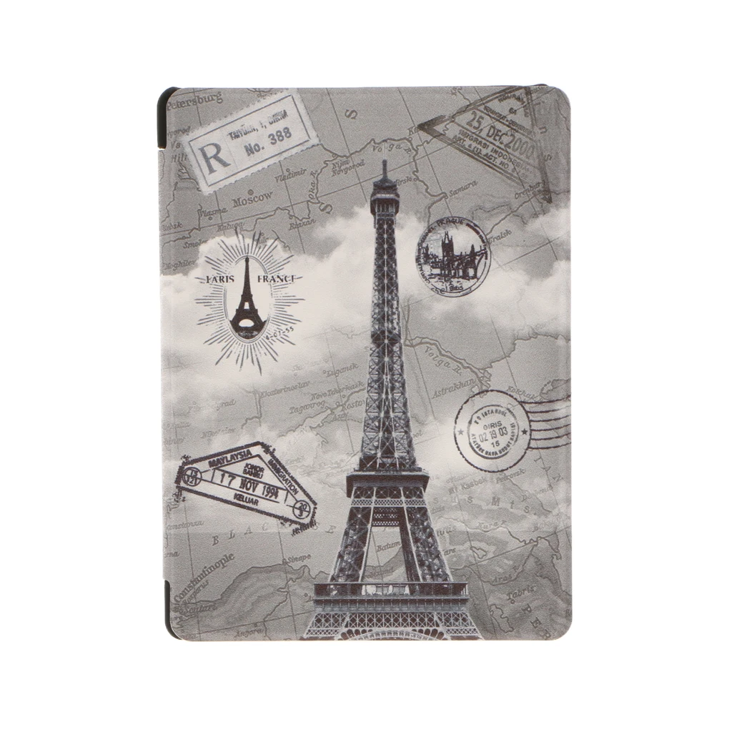 Protective Case Cover Printed Dustproof Flip Case For Kobo Aura Edition 2 #2