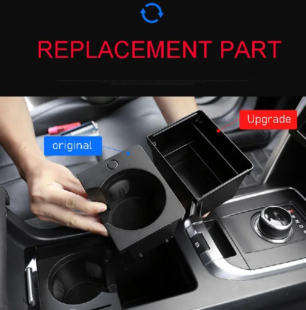 Portabicchieri Per Land Rover Discovery Sport (2015-2018) - Lato Guida Sinistro - Foto 5