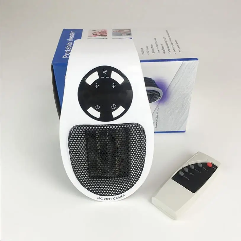 

500W Electric Heater Mini Fan Heater 110-220V Desktop Household Wall Handy Heater Stove Radiator Warmer Machine