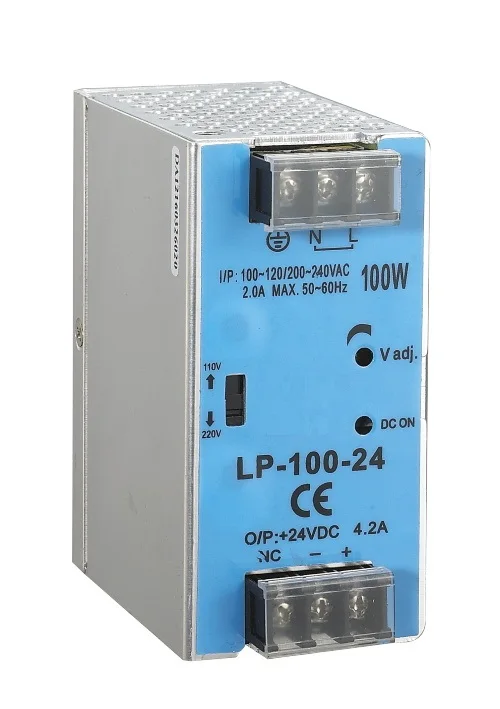 

Single output LP-100-12 12v 8.3a 100W Din rail Single Output Switching Power Supply SMPS