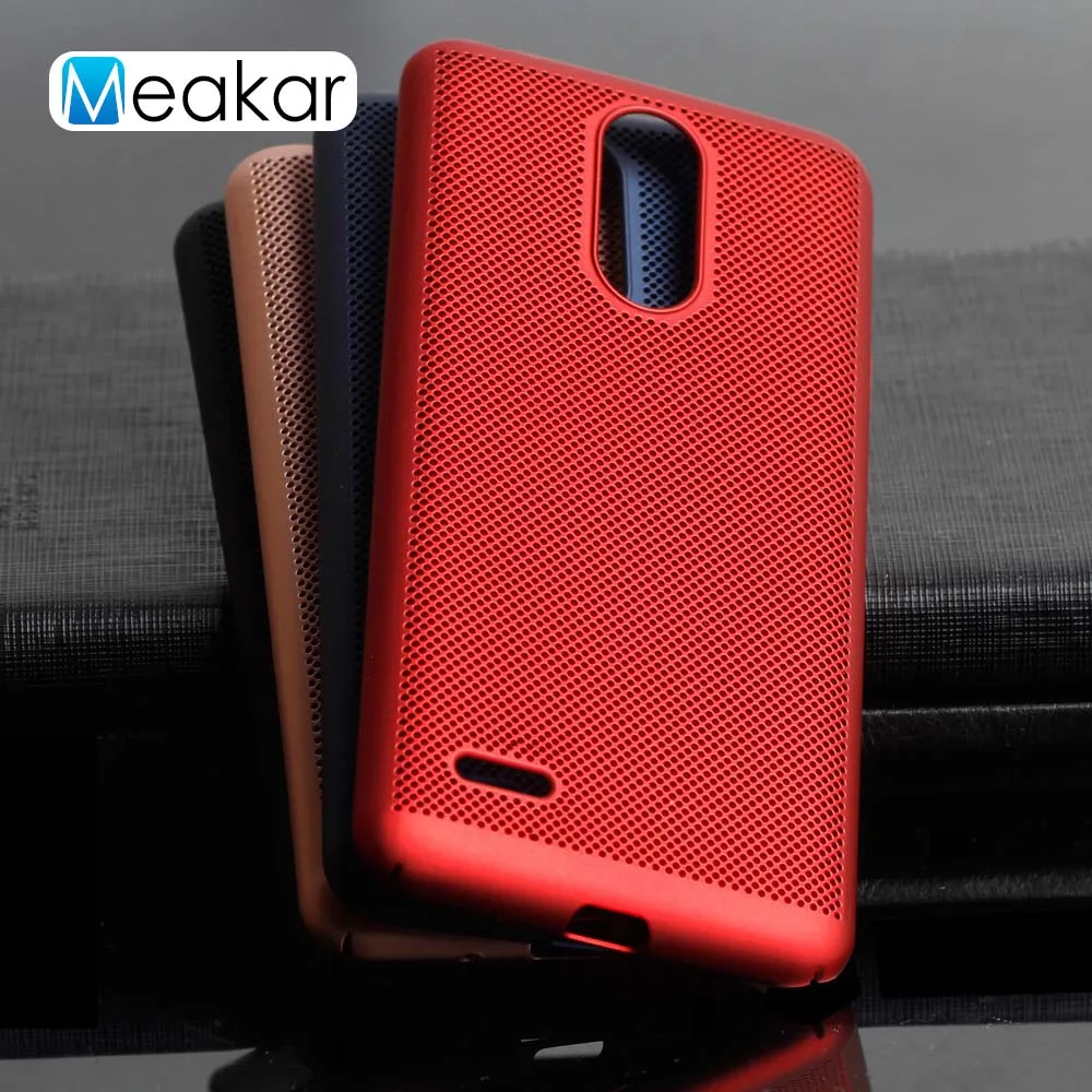 

Mesh heat dissipation 5.0For LG K8 2017 Case For LG K8 2017 Cell Phone Back Cover Case