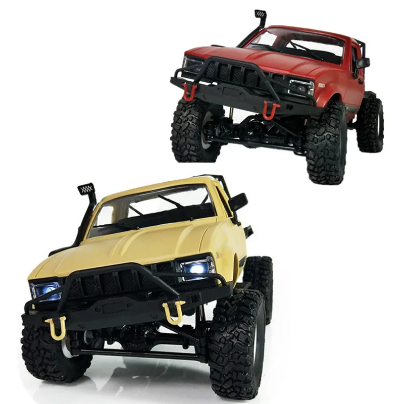 

WPL C14 1:16 Mini Off-Road RC Truck Hynix 2.4G Remote Control Car 15km/h Top Speed Mini RC Monster Truck 4WD RTR/KIT