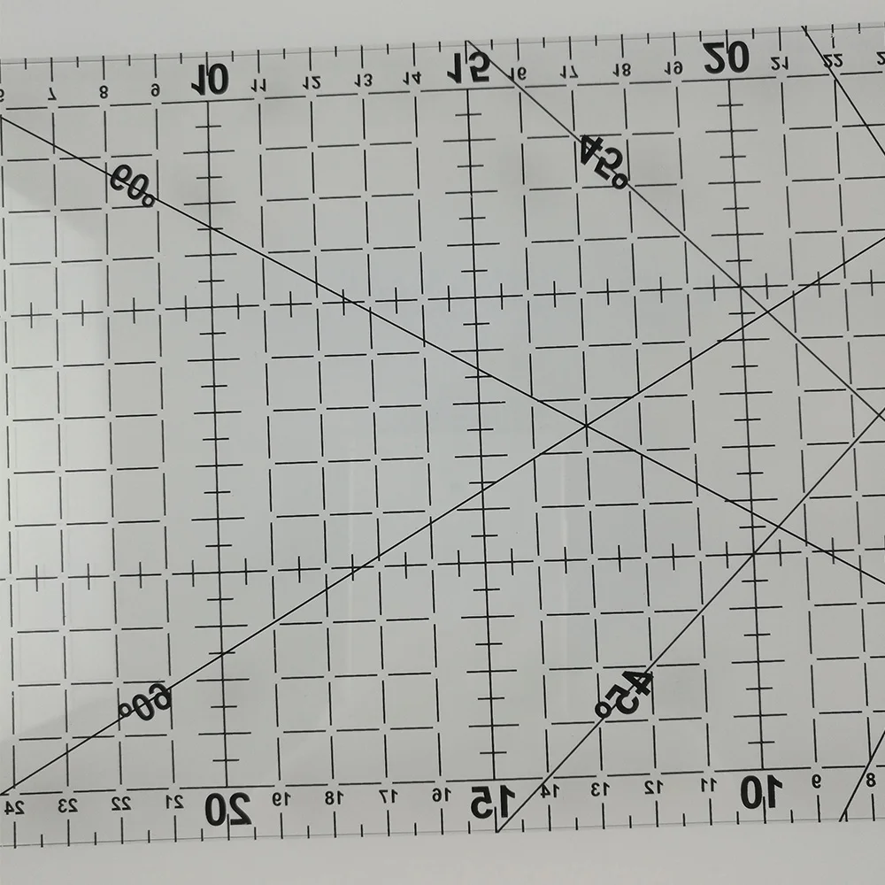 Акриловая линейка для шитья лоскутов, инструменты для шитья, аксессуары для швейной машины, ткань для шитья, Лоскутная линейка, ручные аксессуары, 15*30 см
