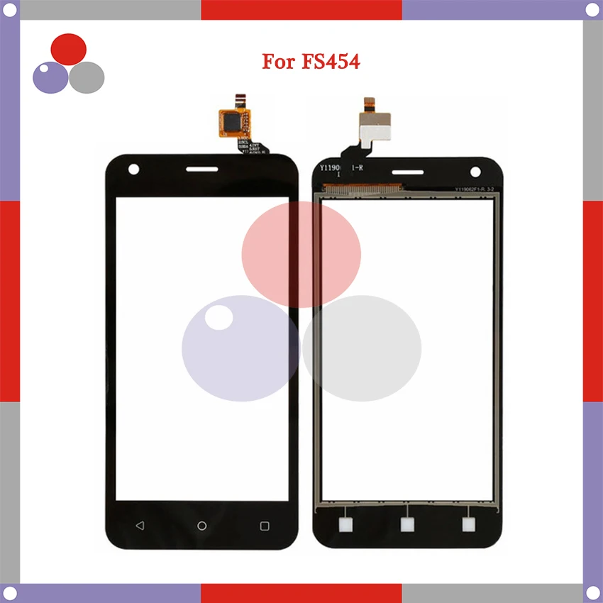 10pcs/lot 4.5'' For Fly FS454 nimbus 8 FS 454 Sensor Touch Screen Panel Digitizer Outer Glass Lens | Мобильные телефоны и