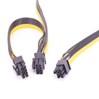 

PCIe 6 Pin to Dual 6+2 Pin 8 Pin GPU 6Pin to 8pin Power Supply Cable for Cooler Master Silent Pro Gold 1200W Modular PSU