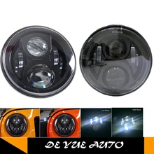 H4& H13 87 Вт светодиодный фары для джипа Wrangler JK 2-4Door 07-14 Wrangler TJ 2 двери 97-06 Wrangler LJ 4 двери 04-06