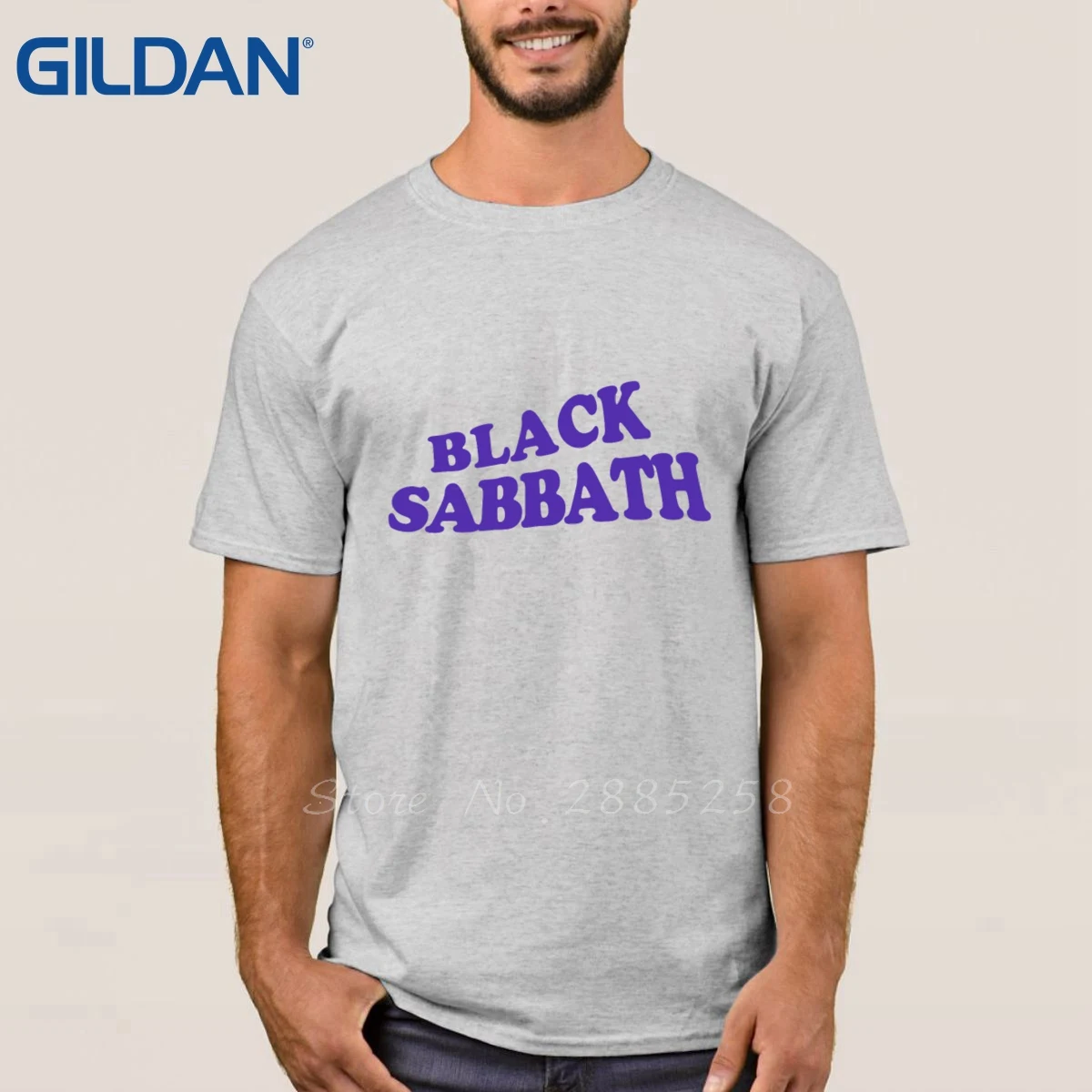 Футболка Black Sabbath конец World Tour рок ролл футболки тема бедра евро Размеры черный Для