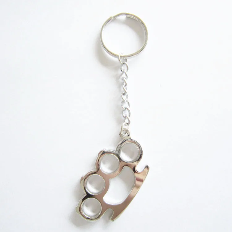 

Four Rings Heavy Metal Pendant Charm Key Ring Key Chain KEYRING-001