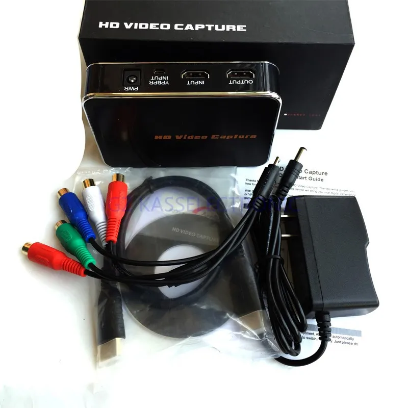 2017 Новый capturadora vhs преобразователь 1080P HDMI YPbPr к USB флэш диску для xbox one игровой