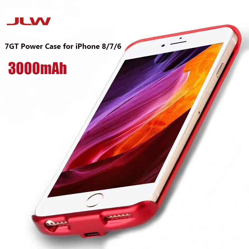 JLW 7GT 3000 mAH резервный Задний зажим для зарядки power Bank смарт охлаждающий внешний