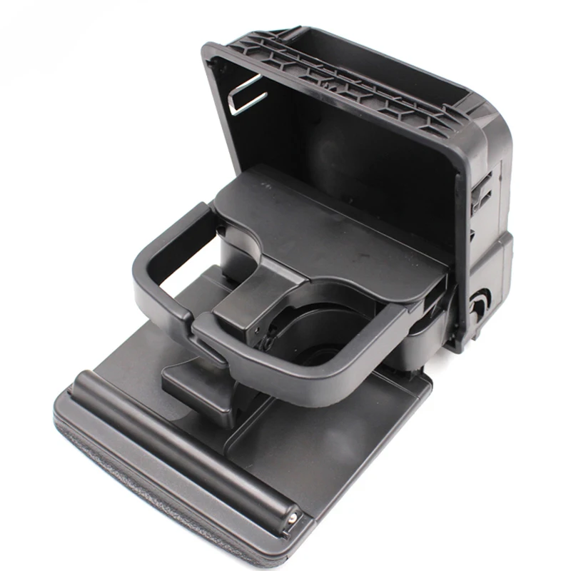 Central Console Armrest Rear Cup Drink Holder For VW Jetta MK5 5 Golf