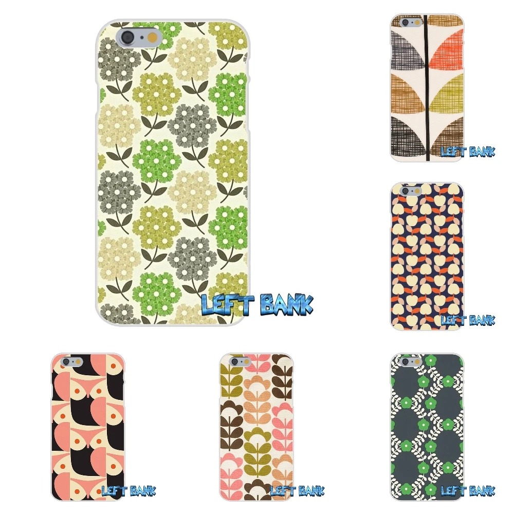 

For Samsung Galaxy Note 3 4 5 S4 S5 MINI S6 S7 edge Orla Kiely Soft Silicone TPU Transparent Cover Case