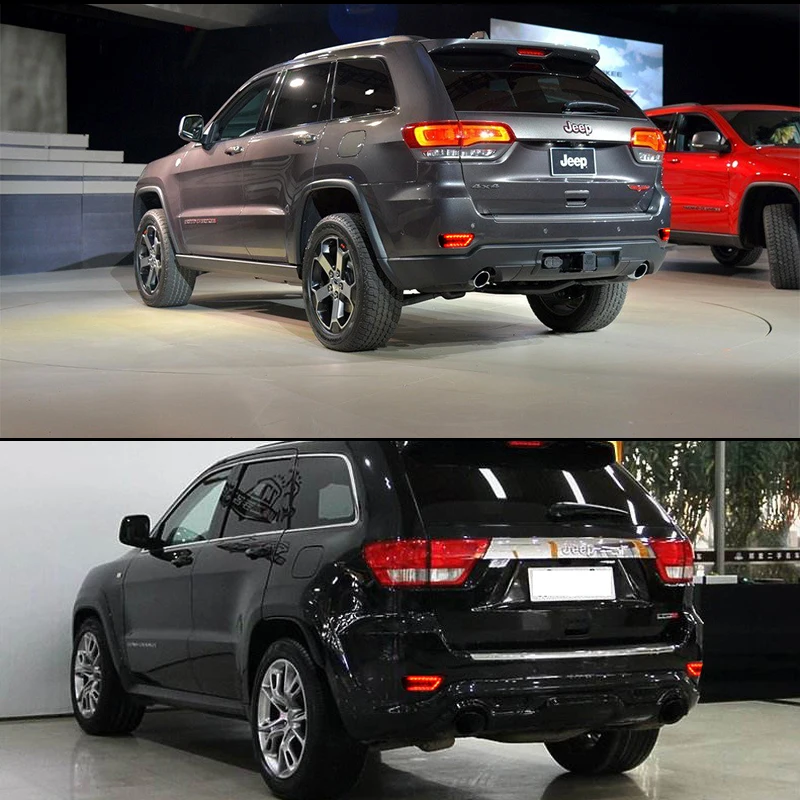 IJDM дымовая линза 20 SMD 3030 светодиодная лампа для бампера Jeep Grand Cherokee WK2 Compass и Dodge 12 В