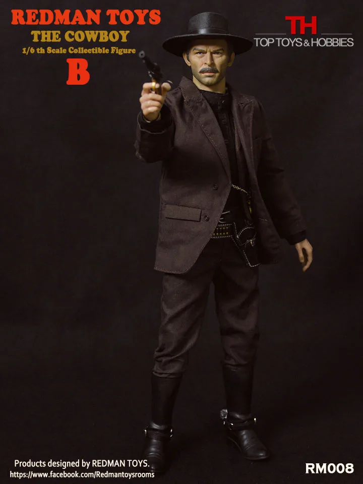 1:6 The Bad Cowboy DIY Action Figures RM008 B Colletible Model Toys Body+Head Sculpt+ Clothing Accessories Set cowboy junkies cowboy junkies the trinity session