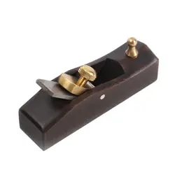 Мини древесины ручной рубанок прост в использовании Ebony деревообрабатывающий инструмент прочный угол плоскости Luthier инструмент