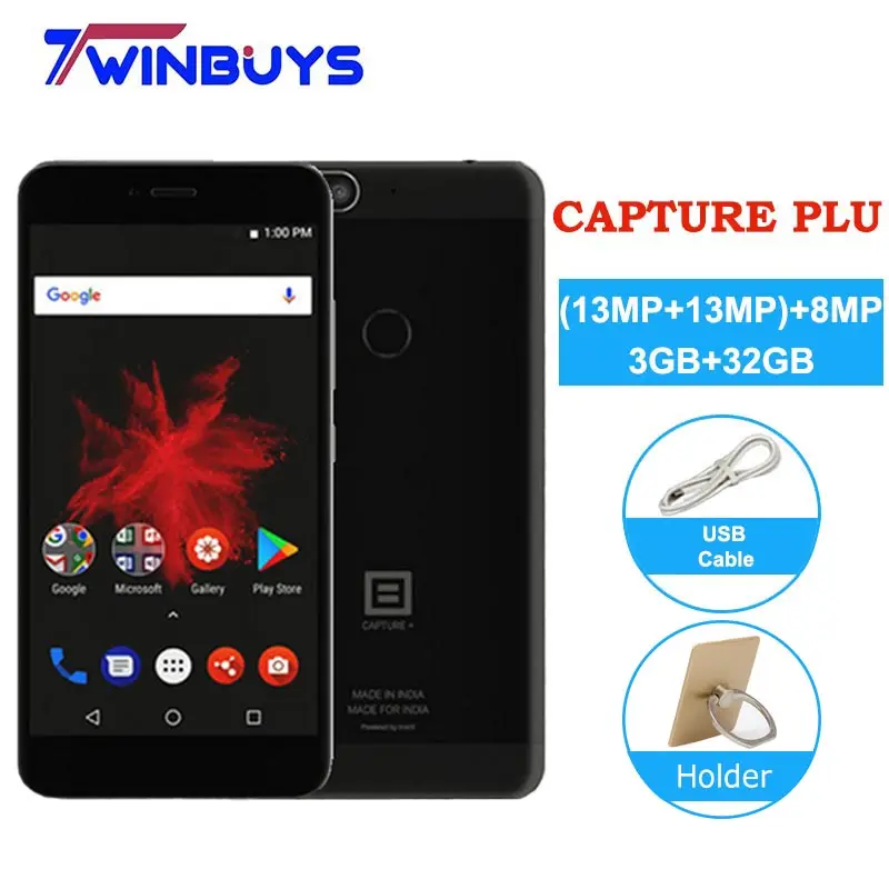 Смартфон с 5 дюймовым дисплеем ОЗУ 3 ГБ ПЗУ 32 Android 7 1 13 м|Смартфоны| |