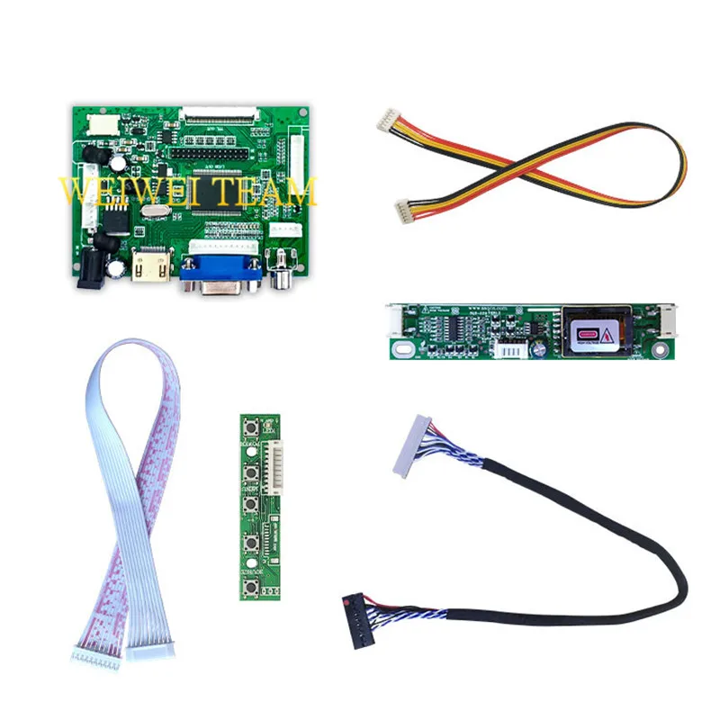 G121SN01 V3 Screen Panel 12.1 inch 800X600 TFT LCD Display Module Industrial LVDS HDMI Controller Board 20 pin Connector - Цвет: Controller Board